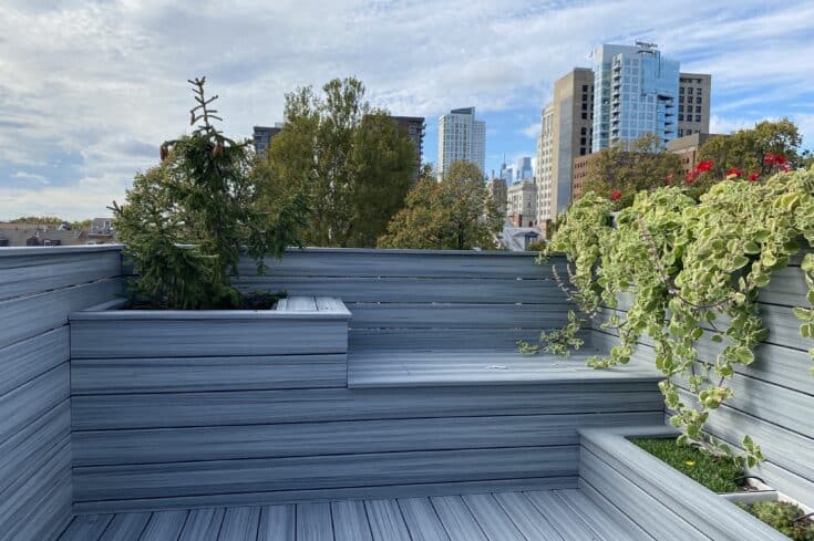 Custom Rooftop Deck w/Privacy Walls in Philadelphia, PA (19106)