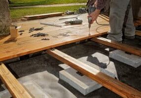 How to Install Deck Tiles on an Uneven Surface